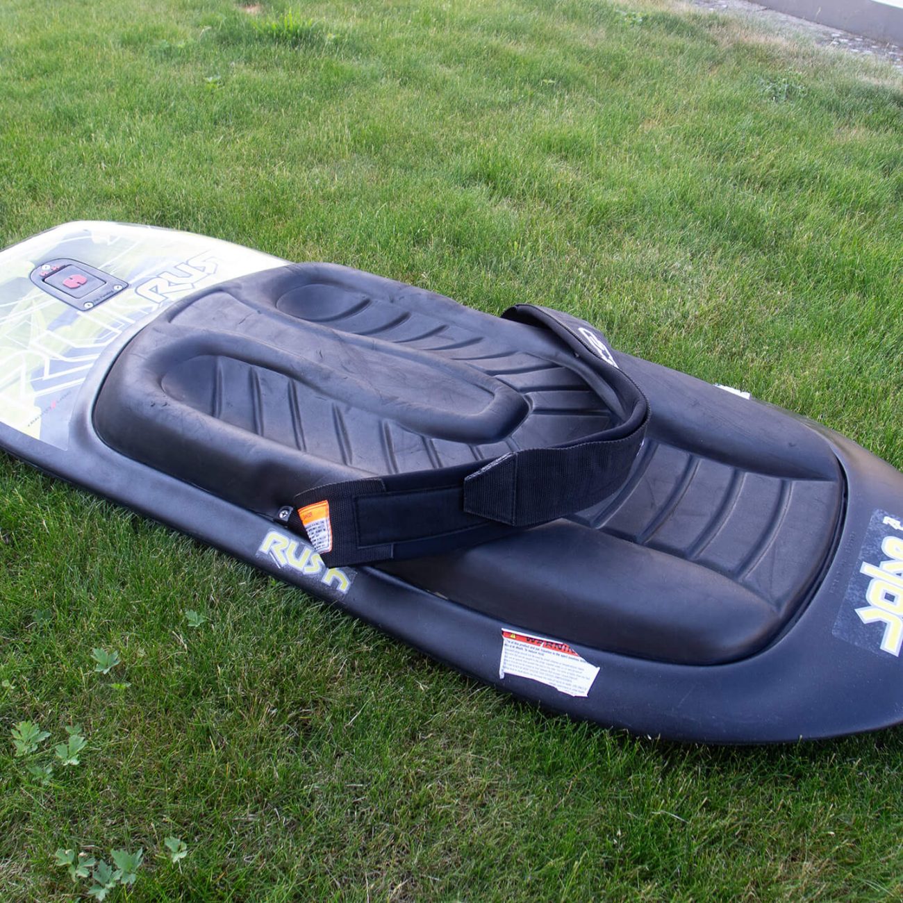 Knee board on the grass